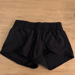 Black lululemon shorts